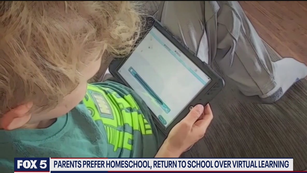 Parents prefer homeschool, return to school over virtual learning